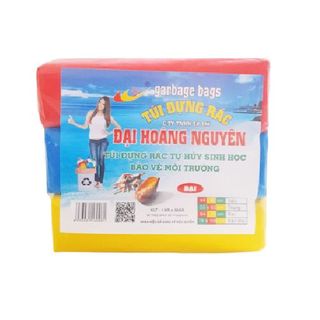 Set 3 Cuộn Túi Rác Garbage Bags Tự Phân Huỷ Sinh Học Bảo Vệ Môi Trường