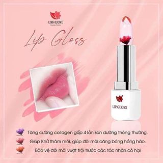Son Thạch Collagen, Son Thạch ướp cánh hoa Linh Hương, dưỡng hồng môi, khử_thâm, giúp môi mềm mịn