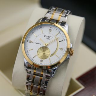 Đồng Hồ Nam Tissot Pin Kim Trôi Dây Đúc