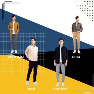 Quần âu nam cao cấp kaki co giãn dáng suông hàn quốc OBAHA