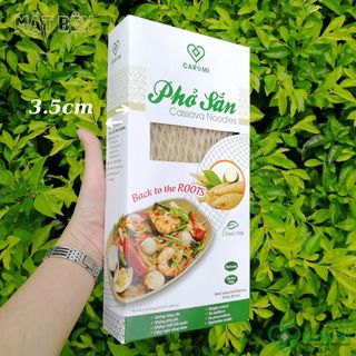 Đặc sản Phở sắn Nguyên chất Caromi, hộp 250g - Đặc sản Quảng Nam, thùng 40 hộp