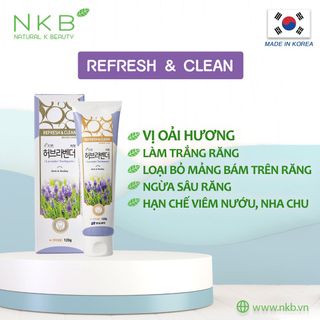 (SỈ HOT) KEM ĐÁNH RĂNG CHÍNH HÃNG HÀN QUỐC Refresh & Clean (GIÁ TỐT) | NKB STORE ĐỘC QUYỀN