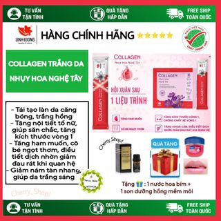 Collagen Nhụy Hoa Nghệ Tây Linh Hương, Collagen_Sinh_Lý, Collagen Linh Hương