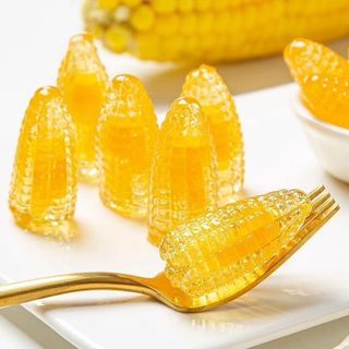 Kẹo dẻo ngô non, Kẹo bắp nhân chảy gói 500g - Bánh kẹo tết