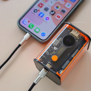 PIN SẠC DỰ PHÒNG SIÊU NHANH BYZ 20.000 MAH, W90 22.5W PIN SIÊU TRÂU TRONG SUỐT CHÍNH HÃNG