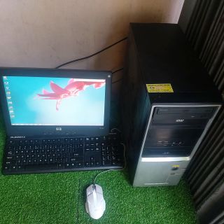 Trọn bộ máy tính văn phòng có màn hình 15 inch đầy đủ phụ kiện đã sử dụng bảo hành 1 năm chính hãng, giao mẫu ngẫu nhiên giá sỉ