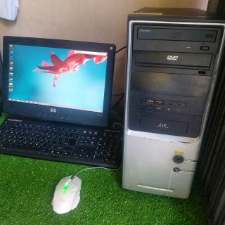 Trọn bộ máy tính văn phòng có màn hình 15 inch đầy đủ phụ kiện đã sử dụng bảo hành 1 năm chính hãng, giao mẫu ngẫu nhiên