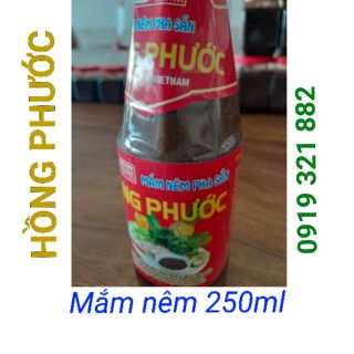 mắm nêm Phú Quốc Hồng Phước (60 chai nhựa 250ml) giá sỉ