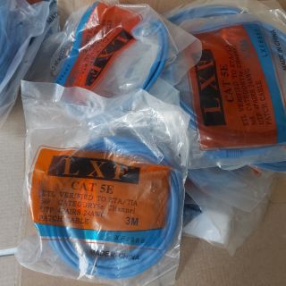 Dây mạng dài 3M đúc sẵn 2 đầu Rj45 CAT 5E chính hãng mới