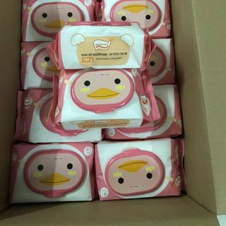 Khăn giấy Phương Nam bịch 100 tờ (nặng khoảng 700g) - khăn giấy con vịt