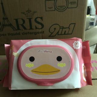 Khăn giấy Phương Nam bịch 100 tờ (nặng khoảng 700g) - khăn giấy con vịt