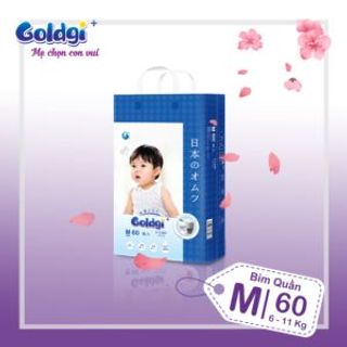 Bỉm Goldgi cao cấp Nhật Bản Bỉm Quần/ Tã Dán