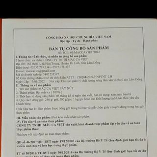 HẠT MẮC CA VIỆT