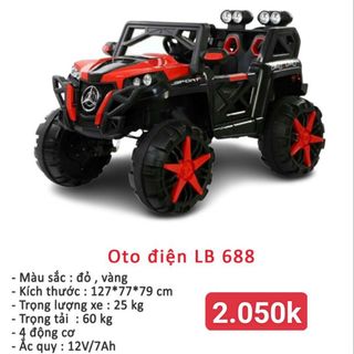 XE Ô TÔ ĐIỆN CHO BÉ