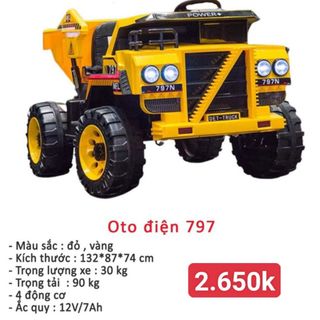 XE Ô TÔ ĐIỆN CHO BÉ