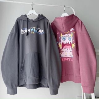 Áo hoodie logo komyla form 70kg