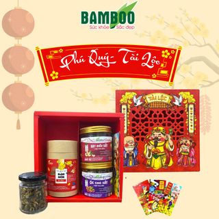 HỘP QUÀ TẾT 2023 PHÚ QUÝ TÀI LỘC 1 CAO CẤP