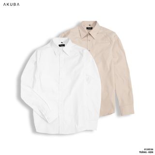 ÁO SƠ MI TAY DÀI AKUBA 01J0536