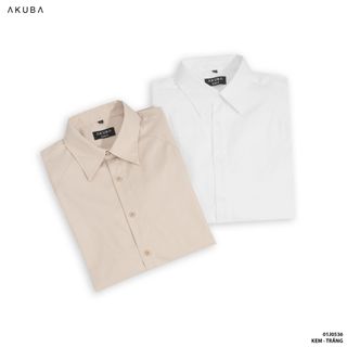 ÁO SƠ MI TAY DÀI AKUBA 01J0536