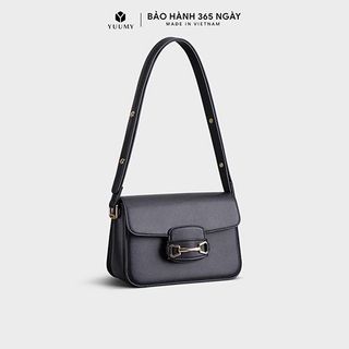 Túi đeo chéo da nữ khóa kiểu Yuumy Seasand YN151 nhiều màu