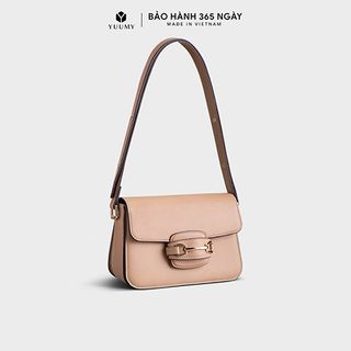 Túi đeo chéo da nữ khóa kiểu Yuumy Seasand YN151 nhiều màu