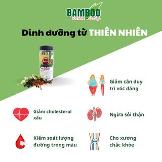 Trà gạo lứt đậu đen lá dứa
