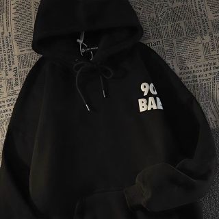 Áo hoodie nỉ logo in nổi 90s baby form đẹp vải mịn