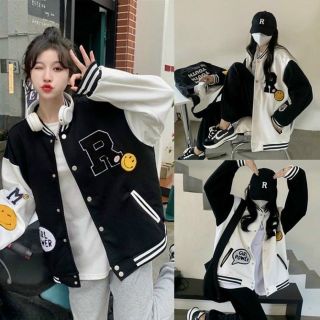 Áo khoác dù bomber logo R form vải mịn
sỉ 62k-72k