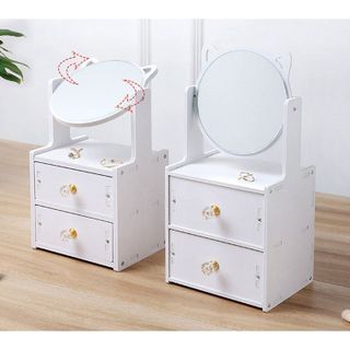 KỆ ĐỰNG MỸ PHẨM CÓ GƯƠNG TRANG ĐIỂM
