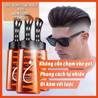 GEL VUỐT TÓC TẠO KIỂU KÈM LƯỢC 2IN1