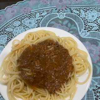 Mỳ ý bò băm