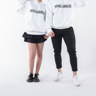 ÁO HOODIE TRẮNG DỄ THƯƠNG CHẤT VẢI MỊN CHỐNG XÙ TỐT