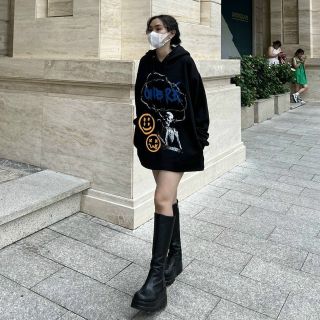 Áo hoodie nỉ logo in onbre form đẹp vải mịn