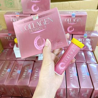 Collagen Retinol X dạng sủi truyền trắng, Sáng Da Mờ Nám Trẻ Hoá Ngừa Lão Hoá - Hộp 3 tuýp 30 viên giá sỉ