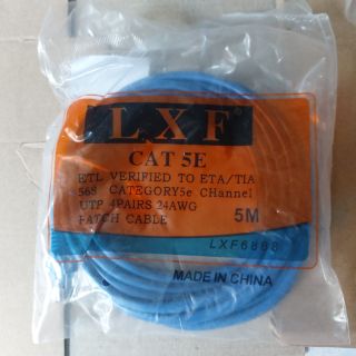 Dây mạng dài 5M đúc sẵn 2 đầu Rj45 CAT 5E chính hãng mới