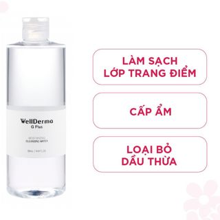 Nước tẩy trang wellderma