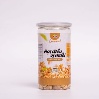Hạt điều vị muối 340gr