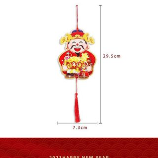 Set 6 ông thần tài diy trang trí Tết