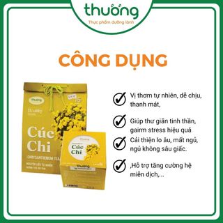 Trà Hoa Cúc Chi Sấy Lạnh Chất Lượng Loại 1 [THÀNH PHẦN THIÊN NHIÊN] thư giãn, ngủ ngon