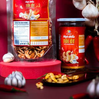 Hạt điều tỏi ớt 454gr