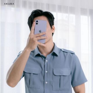 ÁO SƠ MI TAY NGẮN AKUBA 01M0347