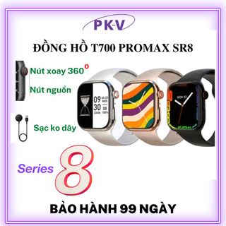 (TUYỂN CTV VÀ SỈ TOÀN QUỐC) Đồng hồ T700 Promax Viền thép sạc không dây