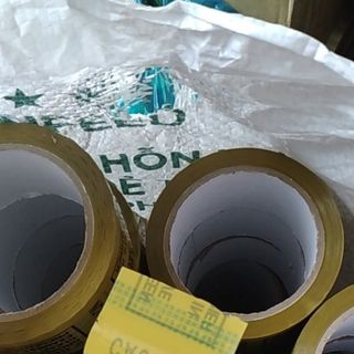 Băng keo chữ dán thùng xốp mút