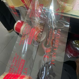Băng keo chữ dán thùng xốp mút
