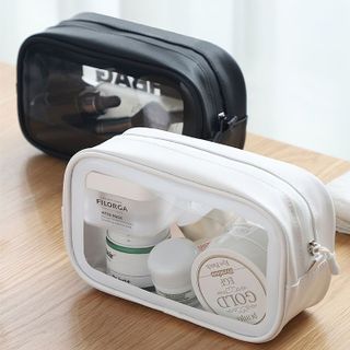 Túi đựng mỹ phẩm đồ trang điểm đi du lịch washbag trong suốt chống thấm nước - túi đựng mỹ phẩm nhỏ gọn tiện lợi