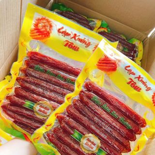 Lạp xưởng tôm 1 kg 2 bịch