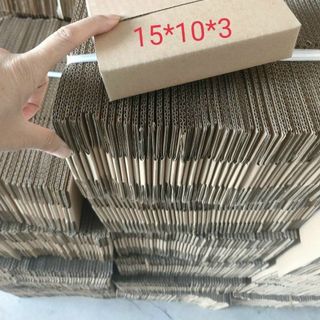Thùng carton 15x10x3cm giá sỉ
