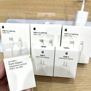 Bộ sạc cáp nhanh 20W iPhone iPad bảo hành 12 tháng 1 đổi 1 giá sỉ