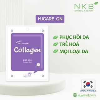 (XẢ KHO CUỐI NĂM) MẶT NẠ COLLAGEN - MJCARE ON Collagen Mask | NKB STORE giá sỉ