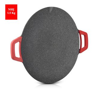 CHẢO NƯỚNG ĐÁ NHẸ,GỌN KÍCH THƯỚC 40 ( Cm )